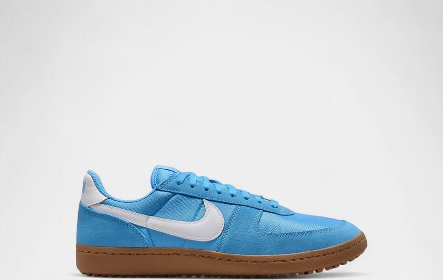 Nike Lage Sneakers Field General University Blue Gum Medium Brown White