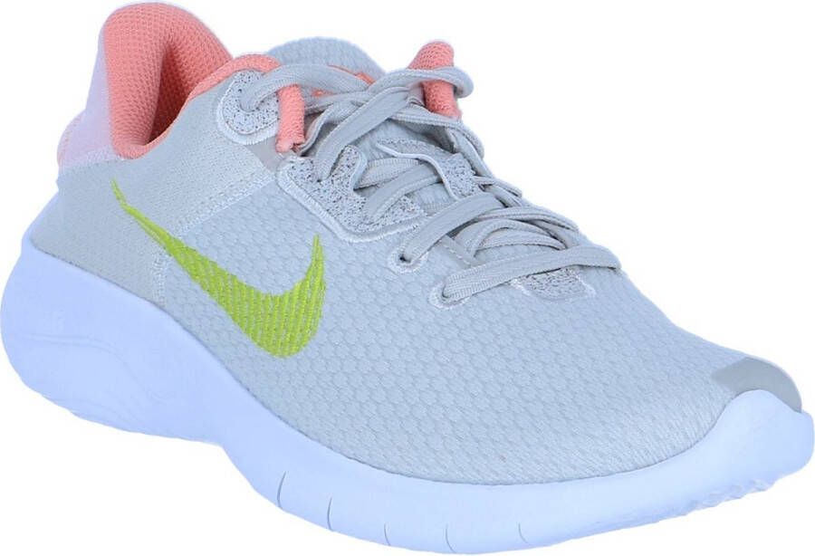 Nike Flex Experience Run 11 Next Nature Hardloopschoenen voor dames(straat) Light Bone Atmosphere Crimson Bliss Atomic Green Dames - Foto 2