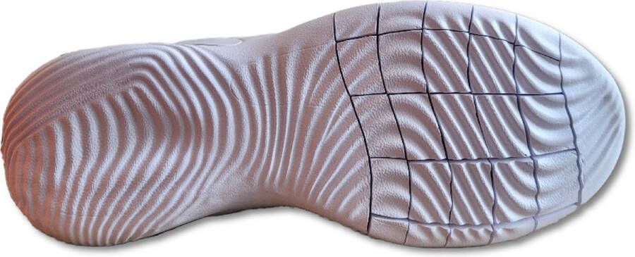 Nike Flex Experience Run 11 Next Nature Hardloopschoenen voor dames(straat) Light Bone Atmosphere Crimson Bliss Atomic Green Dames - Foto 7