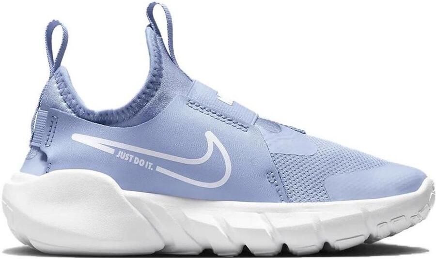 Nike Flex Runner 2 PSV Kindersneakers Cobalt Bliss White Blauw Wit Instapmodel Comfort Korte omschrijving