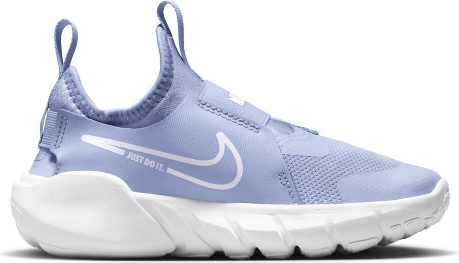 Nike Flex Runner 2 PSV Kindersneakers Cobalt Bliss White Blauw Wit Instapmodel Comfort