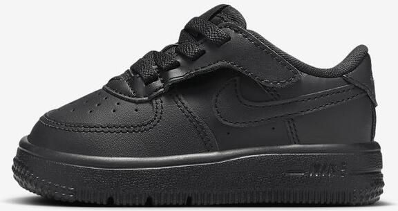 Nike Force 1 Low EasyOn Zwart Zwart Zwart Force 1 Lifestyle Kinder Sneakers voor en - Foto 3