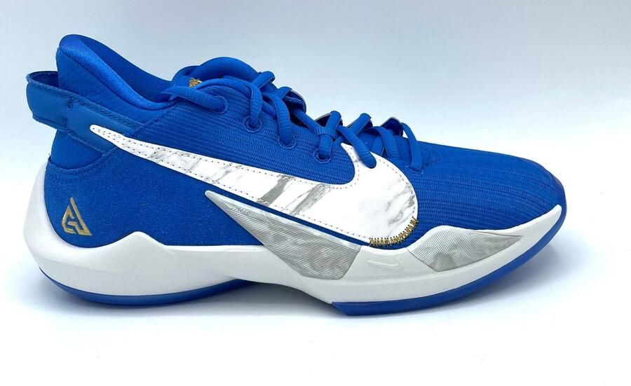Nike Freak 2 Se (Gs) Signal Blue Summit White-Lt Smoke Grey Basketballshoes grade school CZ4177-408 - Foto 2
