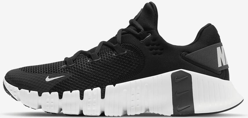Nike Free Metcon 4 Sneakers Black White (Black Iron Grey Volt) Zwart Grijs Free Metcon Training Heren - Foto 2