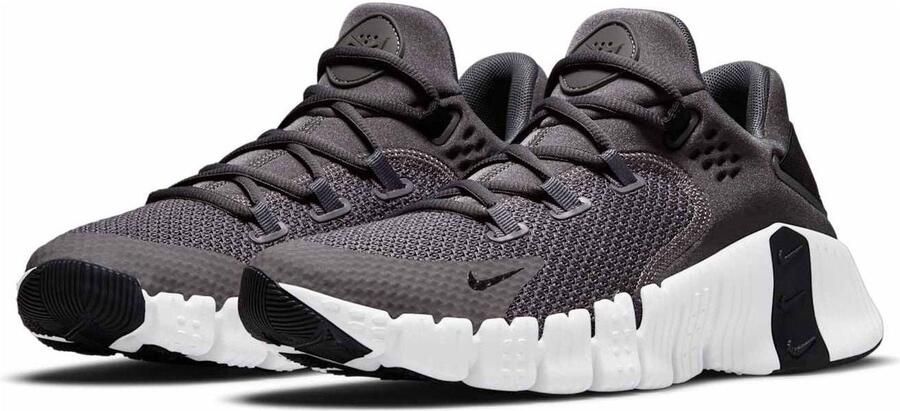 Nike Free Metcon 4 Trainingsschoenen Iron Grey Grey Fog Wit Zwart Grijs Wit Free Metcon Training Unisex Trainingsschoenen
