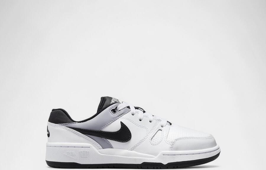 Nike Lage Sneakers Full Force Low White Pewter Black (GS)