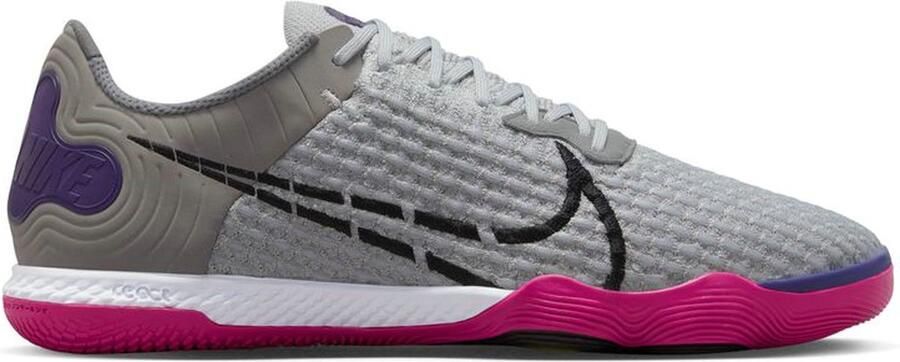 Nike Futsal Zaalvoetbalschoenen React Gato IC Grey Pink