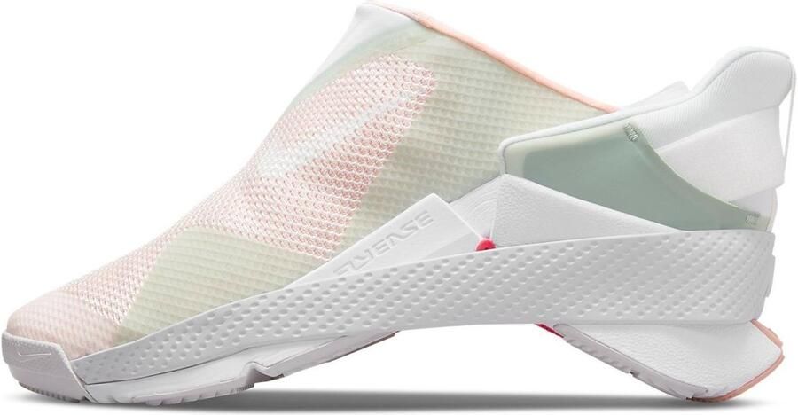 Nike GO FlyEase Sneakers Seafoam (Summit White Arctic Orange) Wit Groen GO FlyEase Lifestyle Unisex