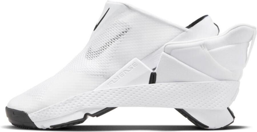 Nike GO Flyease Wit Zwart Veterloos Instappers Sneakers Doos Zonder Deksel