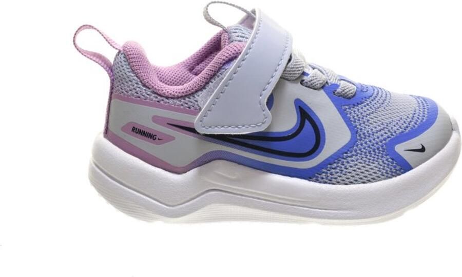 Nike Grijze Lila Sportsneaker Kinderen