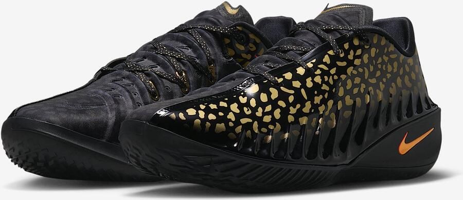 Nike G.T. Cut 4 'Victor Wembanyama' Basketbalschoenen Zwart Metallic Gold Bright Crimson Zwart Geel G.T. Basketbal Unisex