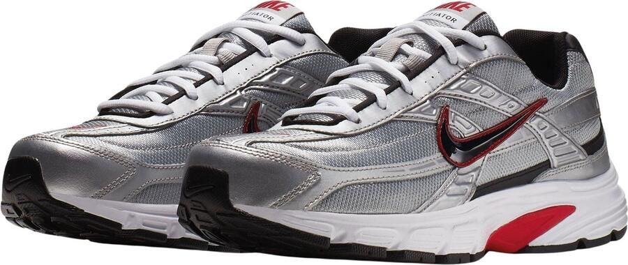 Nike Sportswear Sneakers laag 'Initiator' navy rood zilver