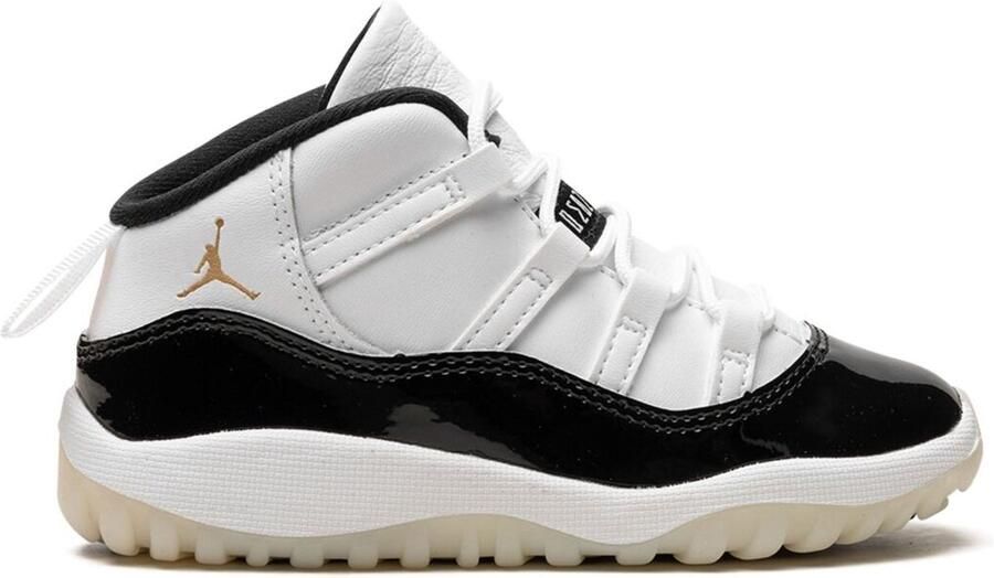 Nike Jordan 11 Retro Babyschoen Sneaker Zwart Wit Kids Doos zonder Deksel