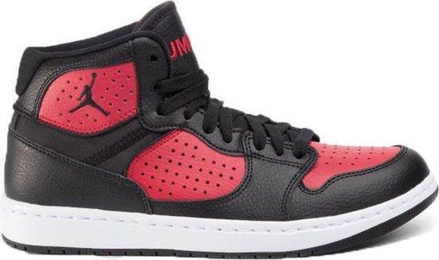 Jordan Nike Access Heren Sneakers Sport Casual schoenen Zwart Rood AR3762