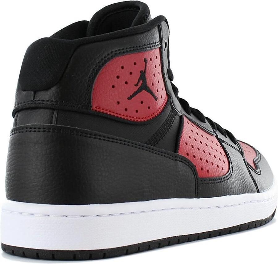 Nike JORDAN Access Heren Sneakers Sport Casual schoenen Zwart-Rood AR3762 - Foto 2