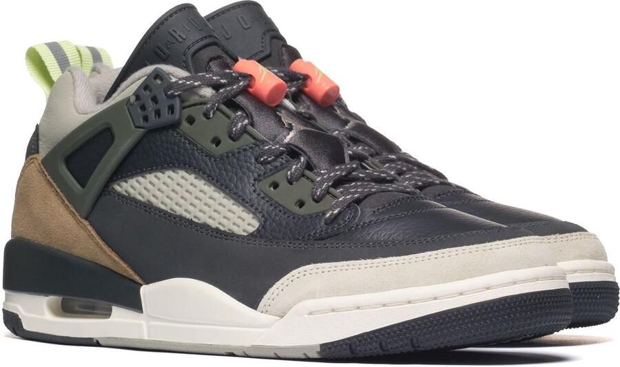 Jordan Sneakers laag 'Spizike' lichtbruin antraciet groen mintgroen