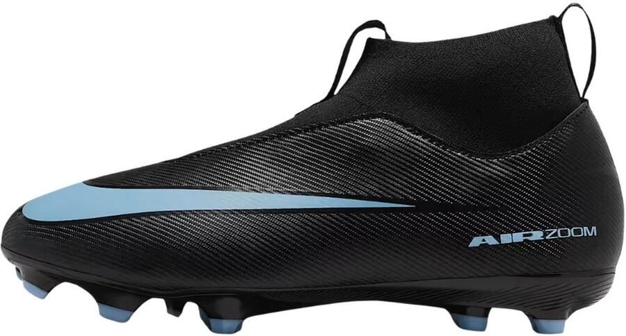 Nike jr. Mercurial superfly 10 fg in de kleur zwart