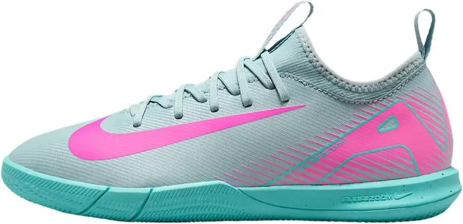 Nike Jr. Mercurial Vapor 16 Academy Voetbalschoenen Ocean Cube Pink Blast Roze Mercurial Vapor Voetbal Kinder