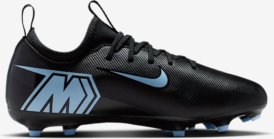 Nike Jr. Mercurial Vapor 16 Academy Voetbalschoenen Zwart Ice Blue Zwart Blauw Mercurial Vapor Voetbal Kinder
