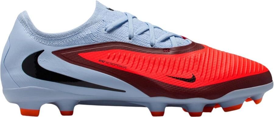 Nike jr phantom 6 low pro fg mg Voetbal schoen firm ground jongens Blauw