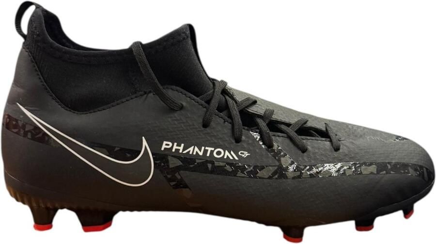 Nike Jr. Phantom GT2 Academy Dynamic Fit MG Voetbalschoenen voor kleuters kids(meerdere ondergronden) Zwart