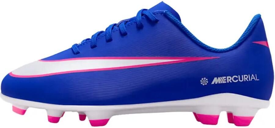 Nike MG Low-top voetbalschoenen voor kleuters kids (meerdere ondergronden) Jr. Mercurial Vapor 16 Club Blauw Kind Blauw