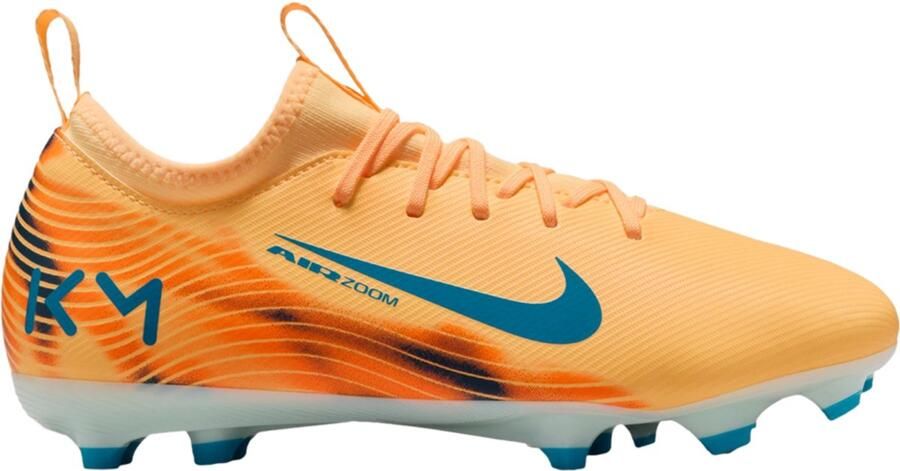 Nike JR Zoom Vapor 16 Academy Kylian Mbappe Oranje Blauw Voetbalschoenen Kinderen