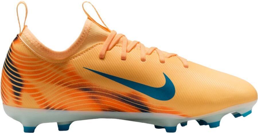 Nike JR Zoom Vapor 16 Academy Kylian Mbappe Oranje Blauw Voetbalschoenen Kinderen