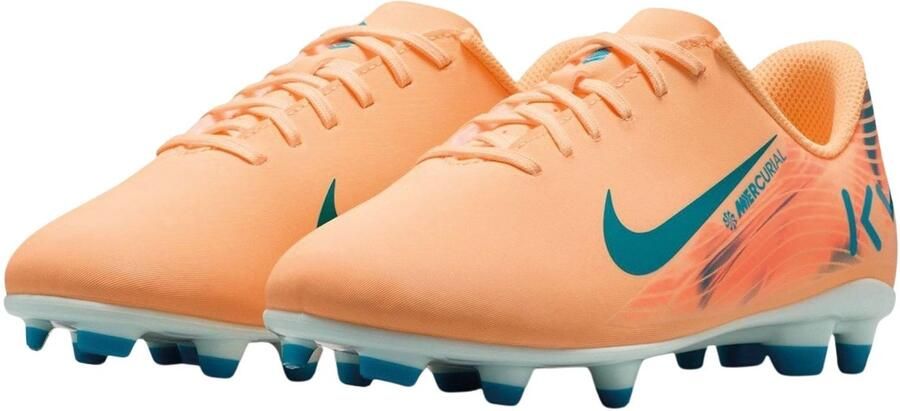 Nike Low top voetbalschoenen voor kids (meerdere ondergronden) Jr. Mercurial Vapor 16 Club 'Kylian Mbappé' Oranje Kind Oranje