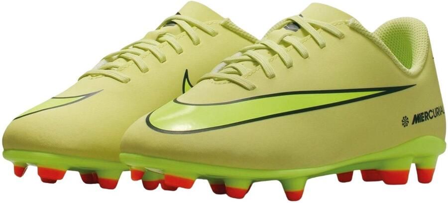 Nike MG Low-top voetbalschoenen voor kleuters kids (meerdere ondergronden) Jr. Mercurial Vapor 16 Club Groen Kind Groen