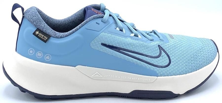 Nike Waterdichte trailrunningschoenen voor heren Juniper Trail 2 GORE-TEX Denim Turquoise Glacier Blue Vintage Coral Midnight Navy- Heren Denim Turquoise Glacier Blue Vintage Coral Midnight Navy