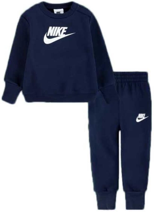 NIKE KIDS Sustainable Crew Set Blauw 12 Months Jongens
