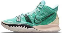 Nike Kyrie 7 Copa Rattan Roma Green Dark Smoke Grey Bruin Groen Kyrie 7 Lifestyle Unisex Sneakers