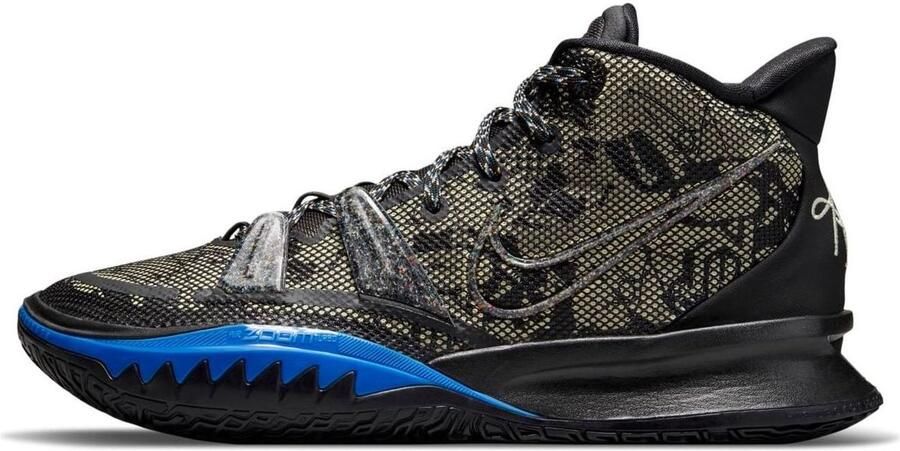 Nike Kyrie 7 Sneakers Grind (Black Metallic Gold) Zwart Blauw Kyrie Basketbal Heren