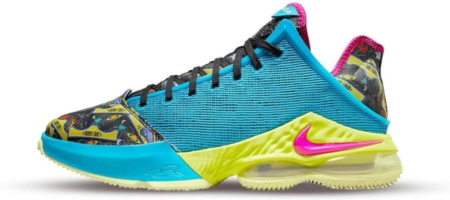 Nike Lebron 19 Low Doll Light Bordeaux Iris Whisper Schoenmaat 48 1 2 Basketball Perfor ce Low DM1058 500 - Foto 4