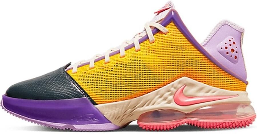 Nike Lebron 19 Low Lilac Pink Gaze Dk Smoke Grey Schoenmaat 38 1 2 Basketball Perfor ce Low DO9829 500