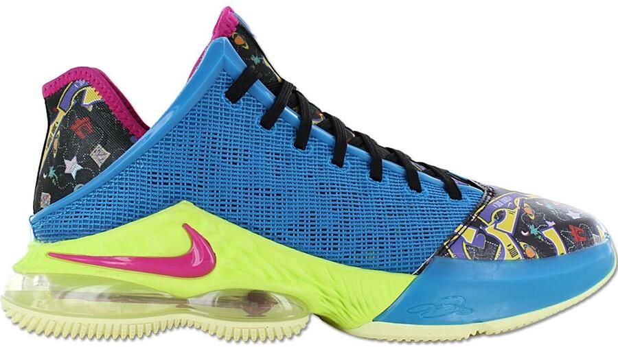 Nike Lebron 19 Low Doll Light Bordeaux Iris Whisper Schoenmaat 48 1 2 Basketball Perfor ce Low DM1058 500 - Foto 3