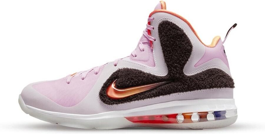Nike LeBron 9 IX King of LA Heren Basketbalschoenen Sport Schoenen Sneakers Roze DJ3908 - Foto 5