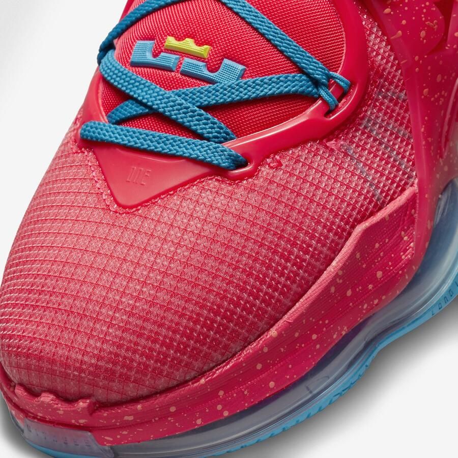 Nike Lebron 19 Siren Red Siren Red Laser Blue Schoenmaat 45 1 2 Basketball Performance Mid CZ0203 600 - Foto 2
