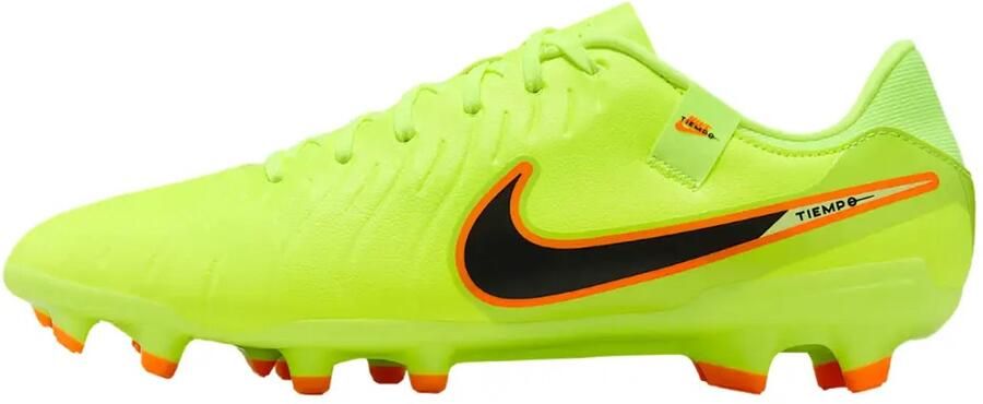 Nike legend 10 academy fg mg in de kleur geel