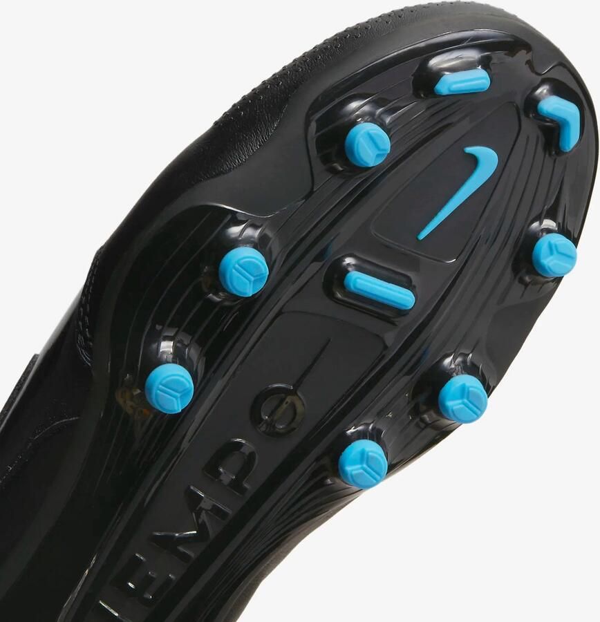 Nike Jr. Tiempo Legend 9 Academy MG Voetbalschoenen voor kleuters kids(meerdere ondergronden) Zwart - Foto 2