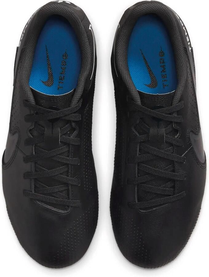 Nike Jr. Tiempo Legend 9 Academy MG Voetbalschoenen voor kleuters kids(meerdere ondergronden) Zwart - Foto 3