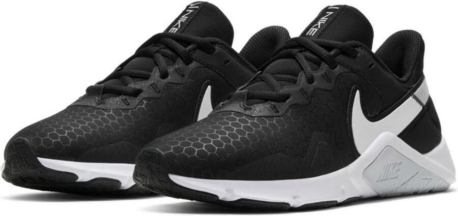 Nike Legend Essential 2 Training Schoenen Black White-Pure Platinum Dames - Foto 6