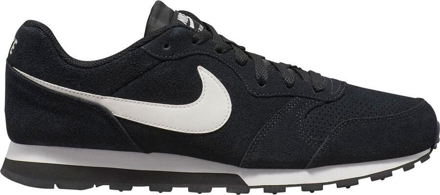 Nike Md Runner 2 Suede Heren Sneakers Black Platinum Tint-Black