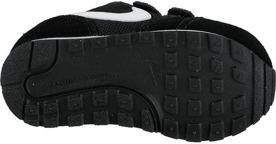 Nike MD Runner 2 (TDV) Sneakers Junior Sportschoenen Unisex zwart wit - Foto 4
