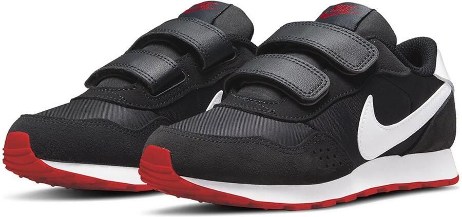 Nike Md Valiant PSV Hardloopschoenen Black White Dk Smoke Grey University Red Kinderen - Foto 9