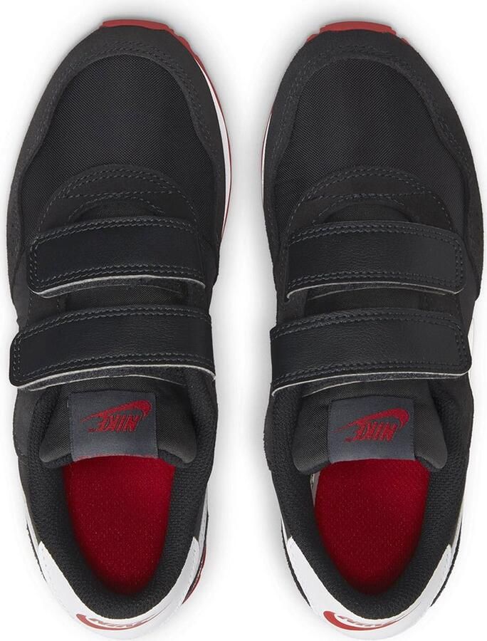 Nike Md Valiant PSV Hardloopschoenen Black White Dk Smoke Grey University Red Kinderen - Foto 5