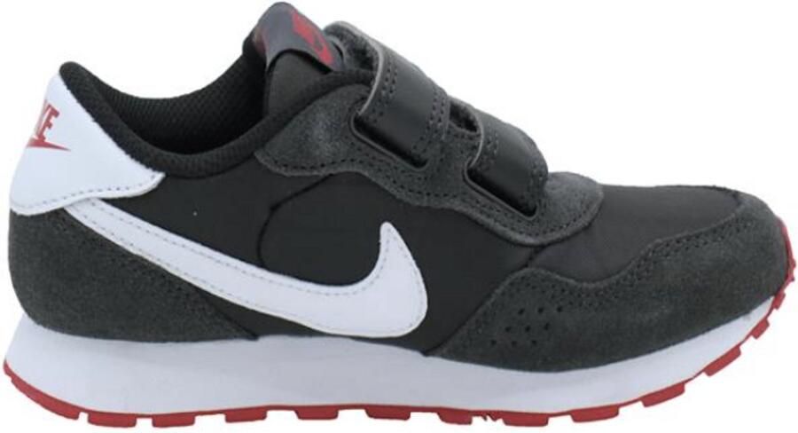 Nike Md Valiant PSV Hardloopschoenen Black White Dk Smoke Grey University Red Kinderen - Foto 7