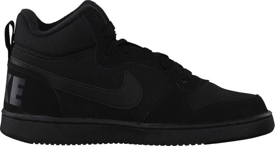 Nike Meisjes Sneakers Court Borough Mid (kids) Zwart