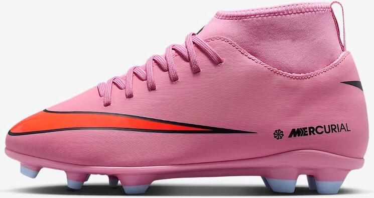 Nike High top voetbalschoenen voor kleuters kids (meerdere ondergronden) Jr. Mercurial Superfly 10 Club Magic Flamingo Magic Flamingo
